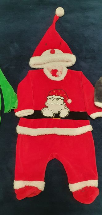 Costuma mos craciun ,elf , si body