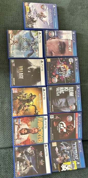 Продам игры для Ps4-5