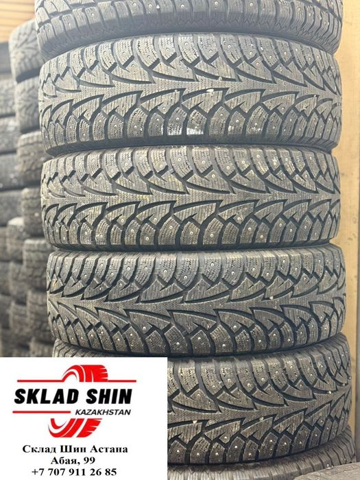Б/у зимние шины (липучки, шипы) 225/65/17 Европа и Япония