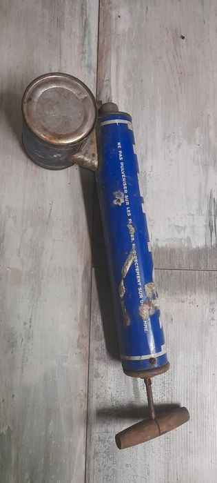 Ретро пръскачка инсектициди пулверизатор fly tox