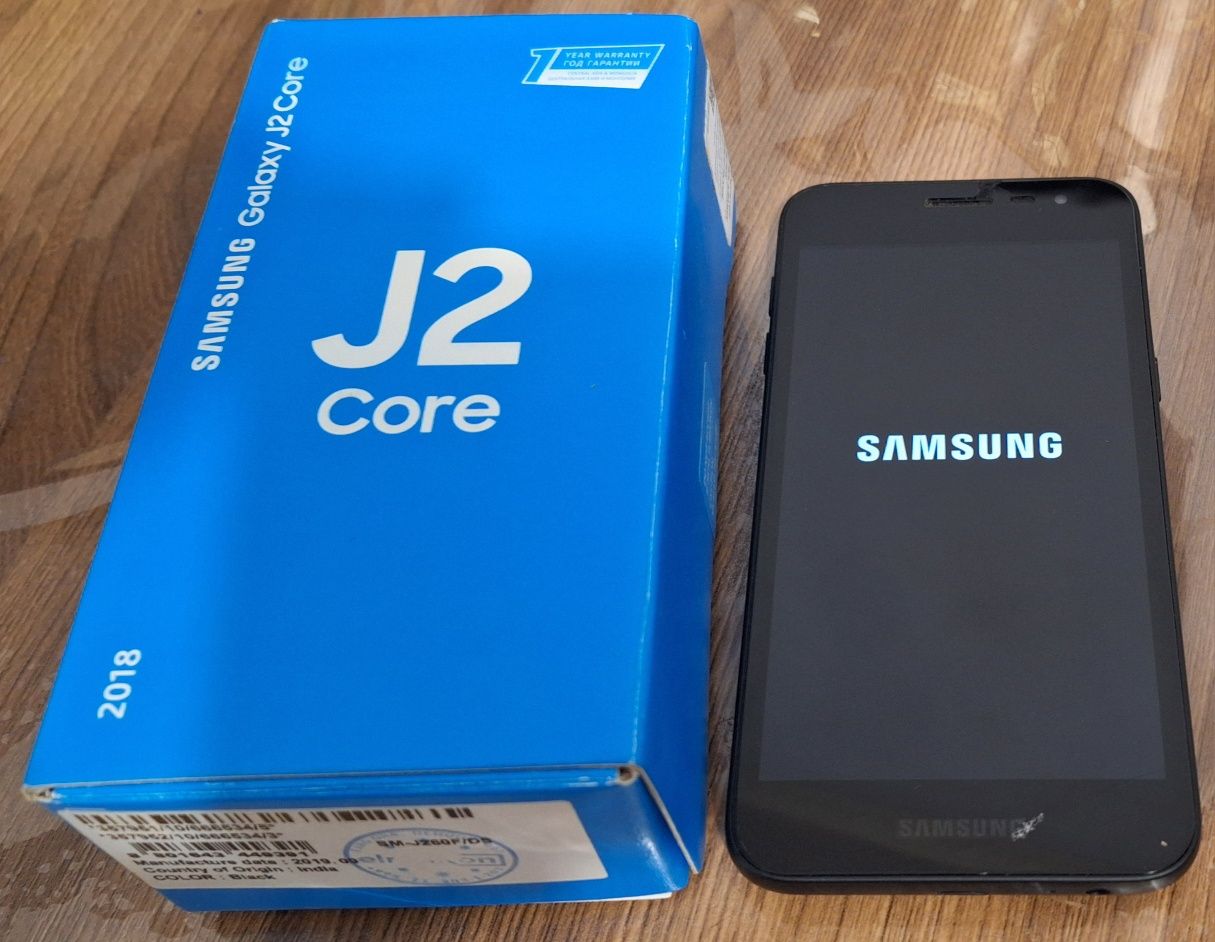 Samsung J2 core 8Gb.