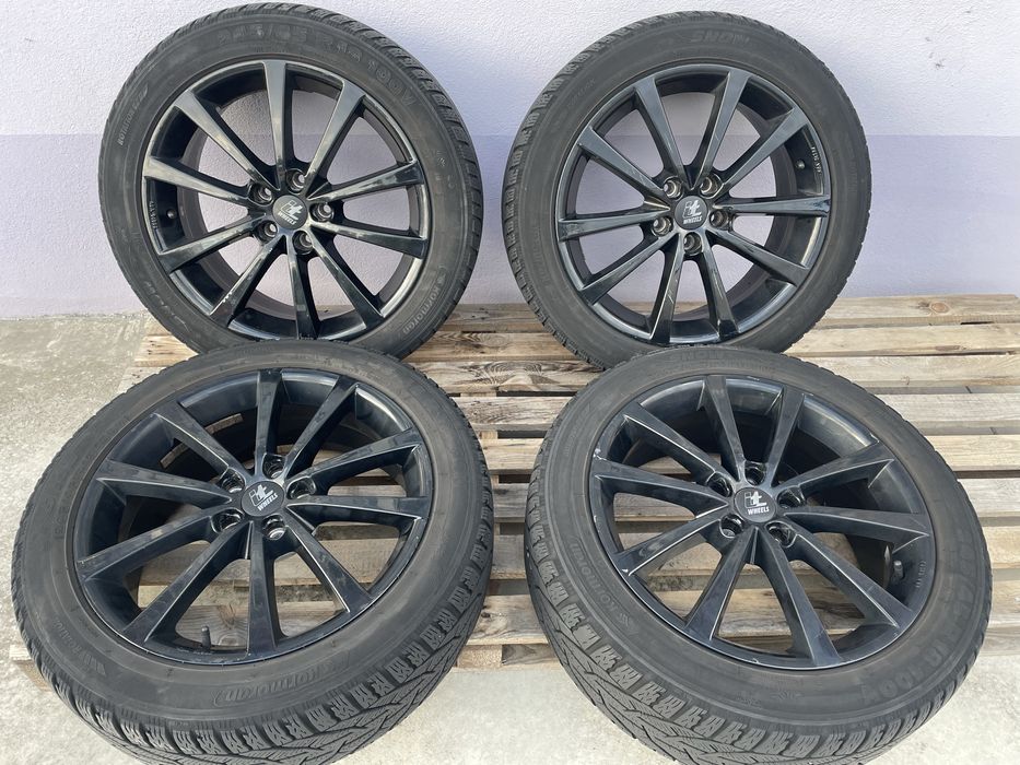 Roti cu anvelope de iarna M+S 245/45 R18 Audi A6 C7