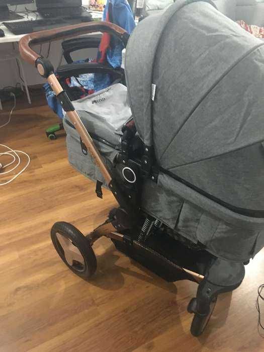 Carucior bebe 3 in 1 Coccolle Ambra Gri