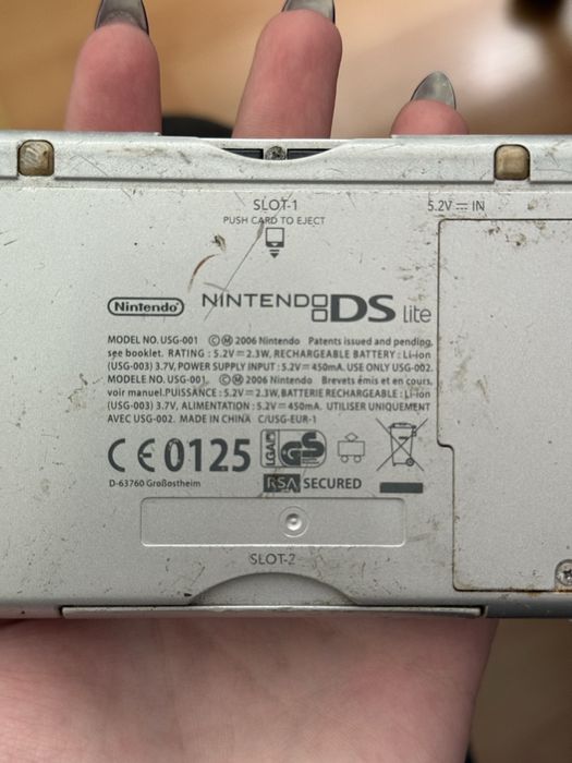 Consola Joc Nintendo DS Lite Untested