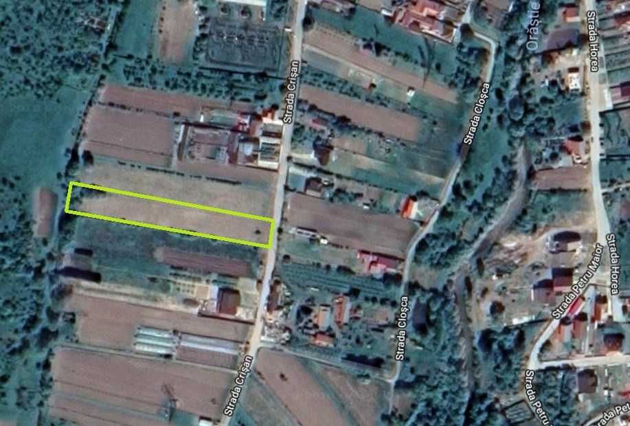 Orăștie Zavoi – teren drept pentru case – PREȚ BUN - ZONA BUNA!!!
