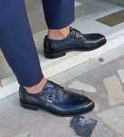 Pantofi monk de lux 41 lucrati manual AMBIORIX NOI piele naturala