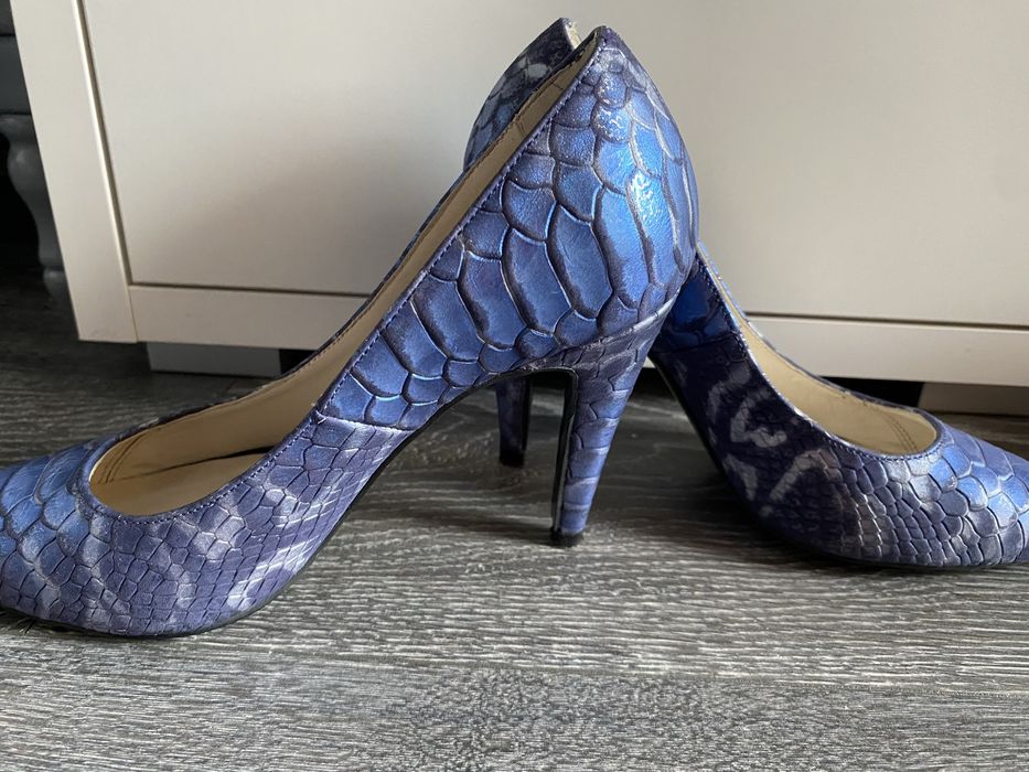 Pantofi stiletto piele