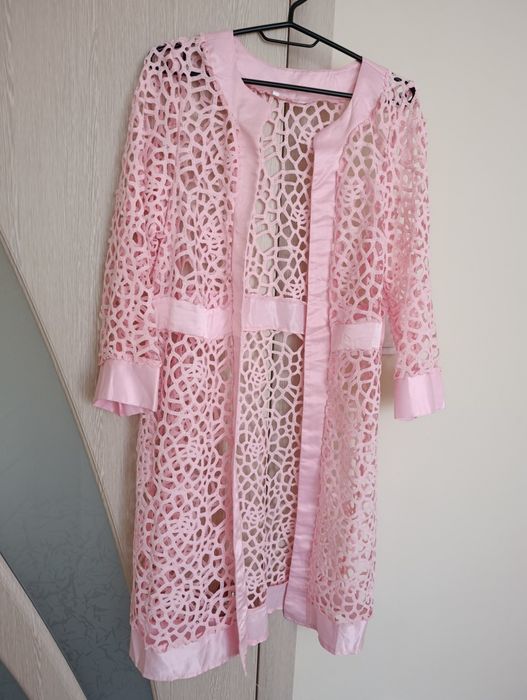 Уникална наметка в розово
