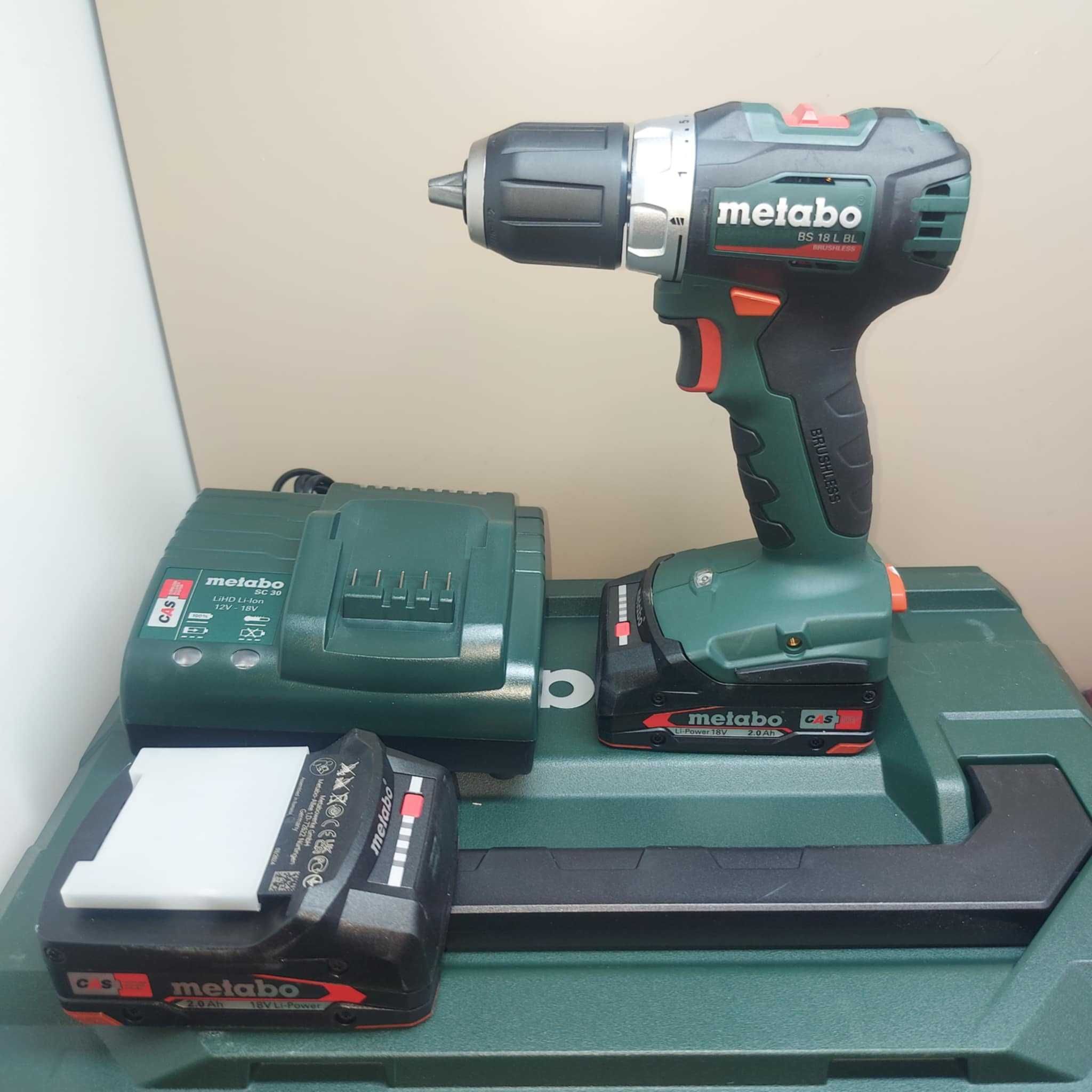 Нов безчетков винтоверт Metabo BS 18 L BL