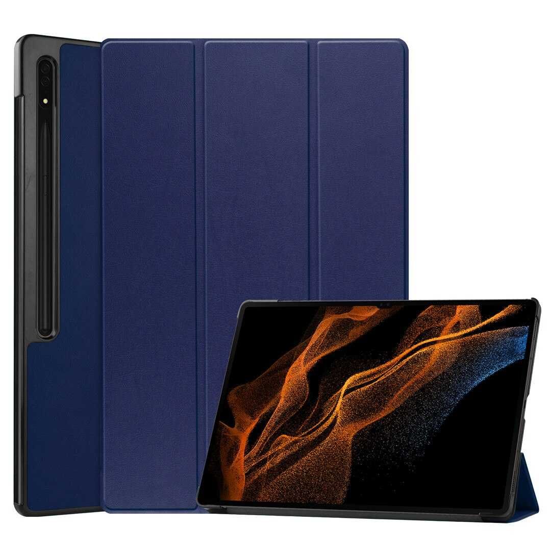 Калъф 3fold за Samsung Galaxy Tab S8 S9 S10 Ultra Ултра кейс кожен
