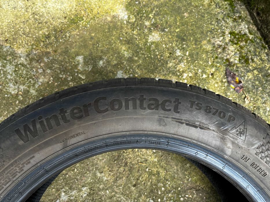 Зимни гуми 215/55 R17 V XL Continental Wintercontact TS 870 p DOT 3521