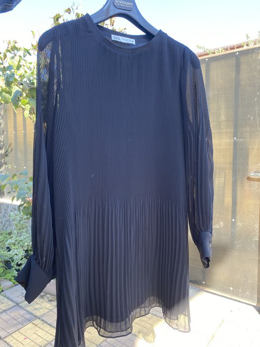 Rochita din voal, culoare negru, marimea XS