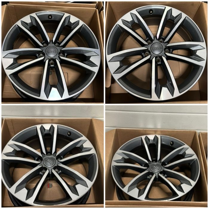Jante 18 ORIGINALE Audi A5 A6 A4 Q5 S-Line Bicolor b8 B7 C7 4G