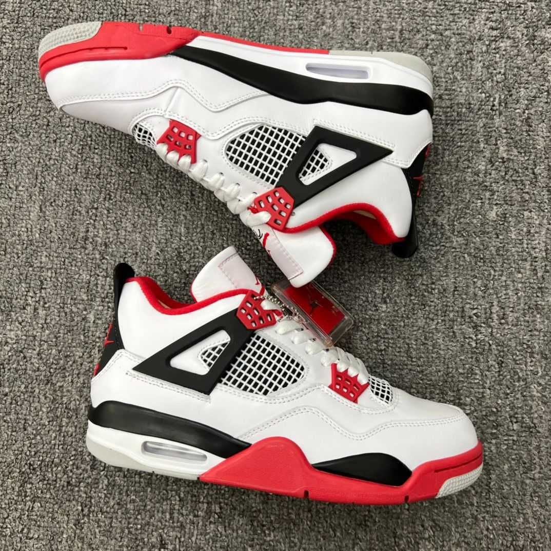 Jordan 4 Red Fire LUXURY l Calitate Premium l Full Box