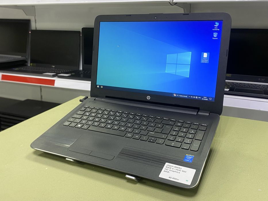 Ноутбук HP i3-5005U / 4GB / 500GB HDD. Работает строго от сети