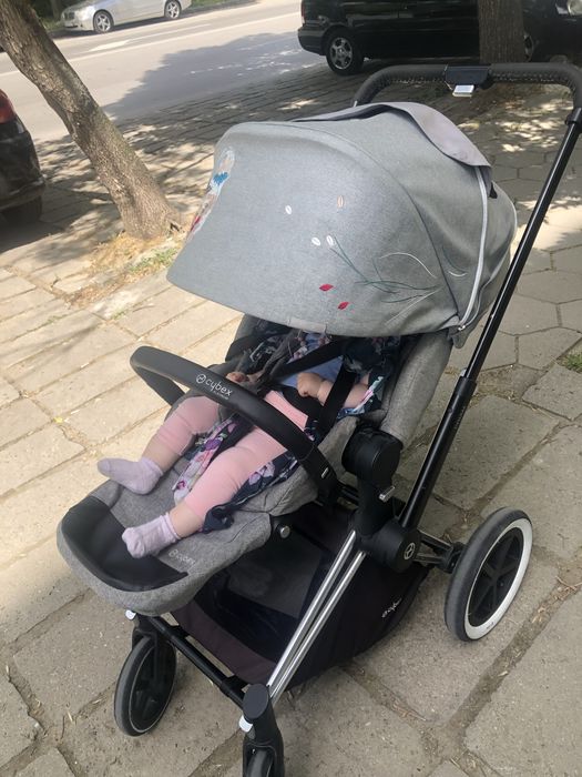 Луксозна количка Cybex Priam Koi – шаси + летен кош