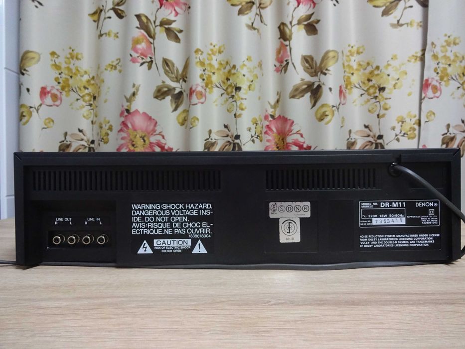 Casetofon deck Denon Drm 11 black