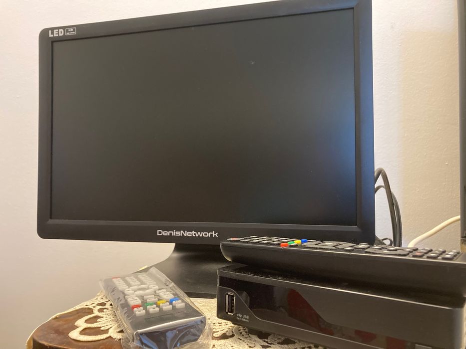 SET CAMPING/RULOTA -monitor/receptor focus tv/2 Antene/ d. semnal !