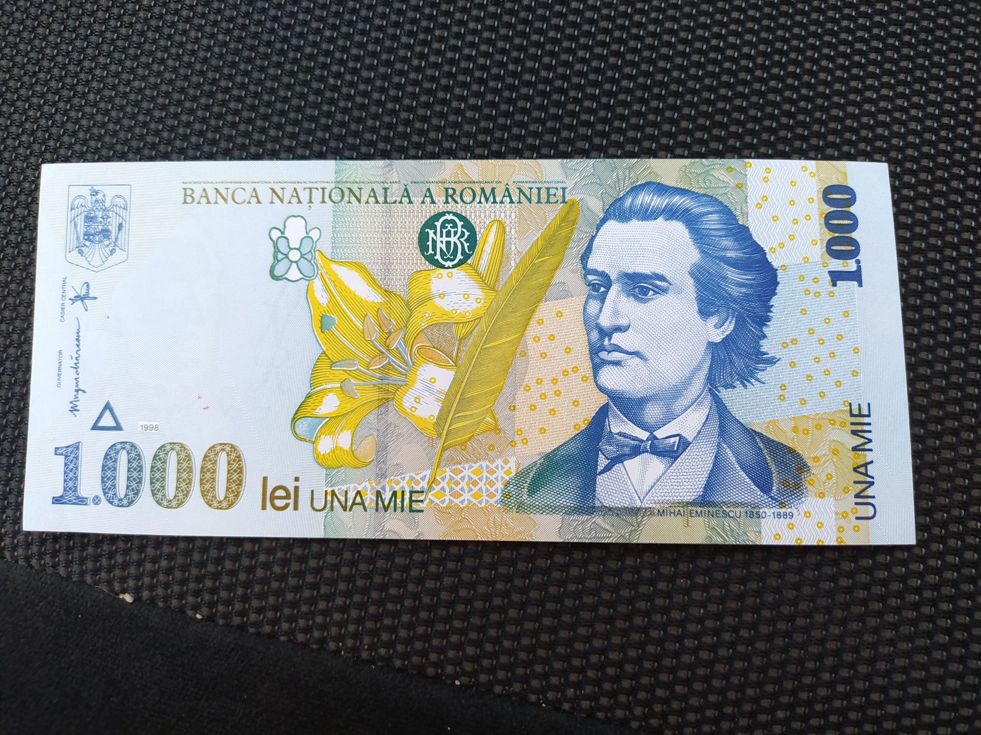 bancnota 1000 lei cu Mihai Eminescu IMPECABILA