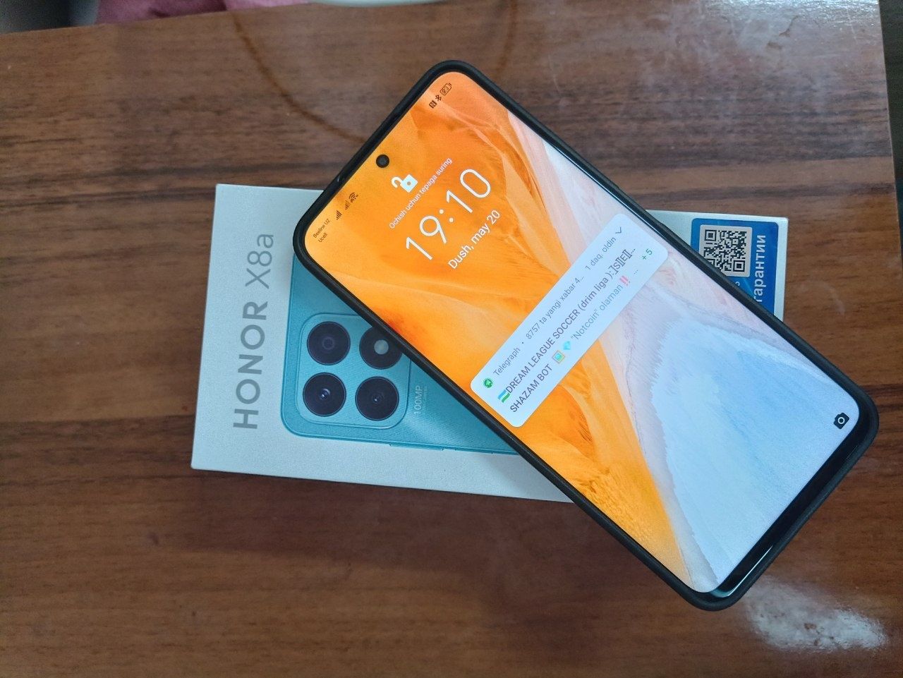 Honor x8a yangi hamma narsasi bor