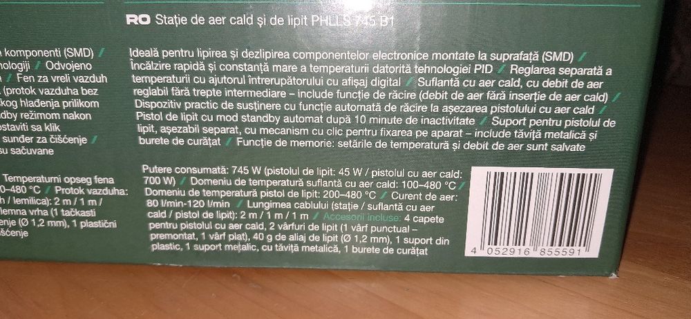 Statie de lipit 2 in 1 Parkside