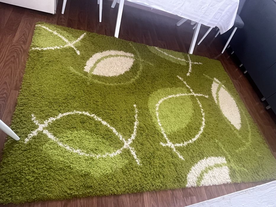 Палас кілем жасыл