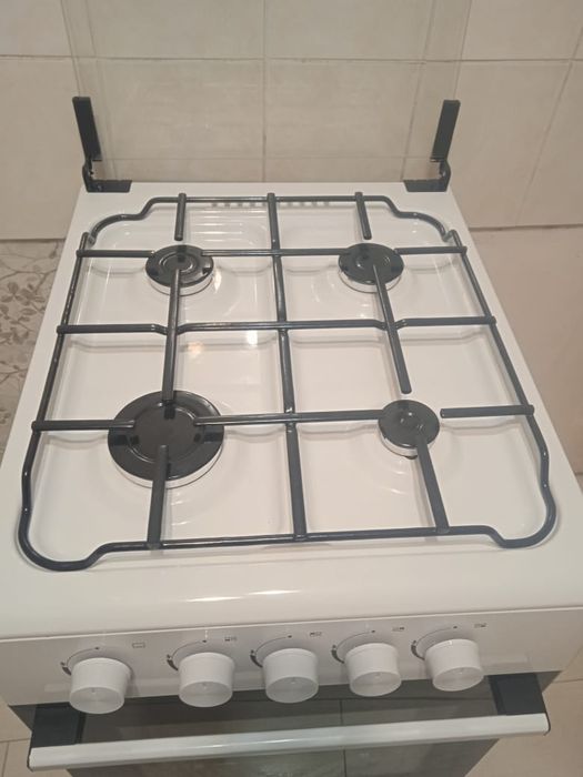 Газовая плита Midea FSC-506AW • почти новая • гарантия