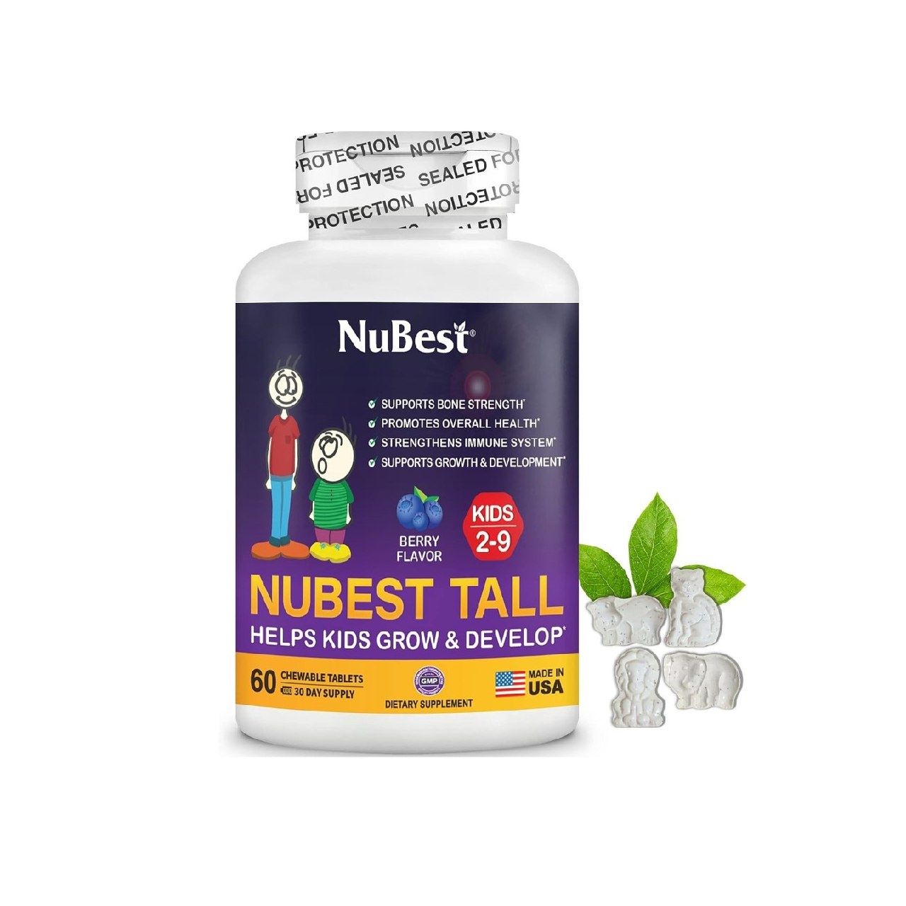 NuBest Tall Kids - Крепость костей и поддержка иммунитета - Помогает д
