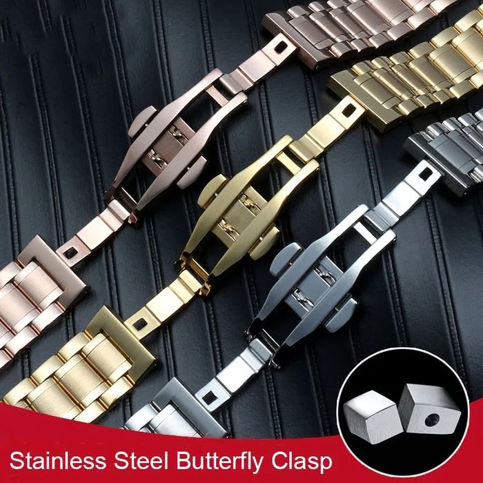 THREE SOLID Каишка за Huawei Watch/Samsung/Apple/Xiaomi/Garmin/Amazfit