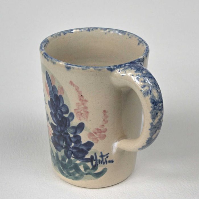 Cana ceai/cafea porțelan picturi Armando Torres/Texas with love