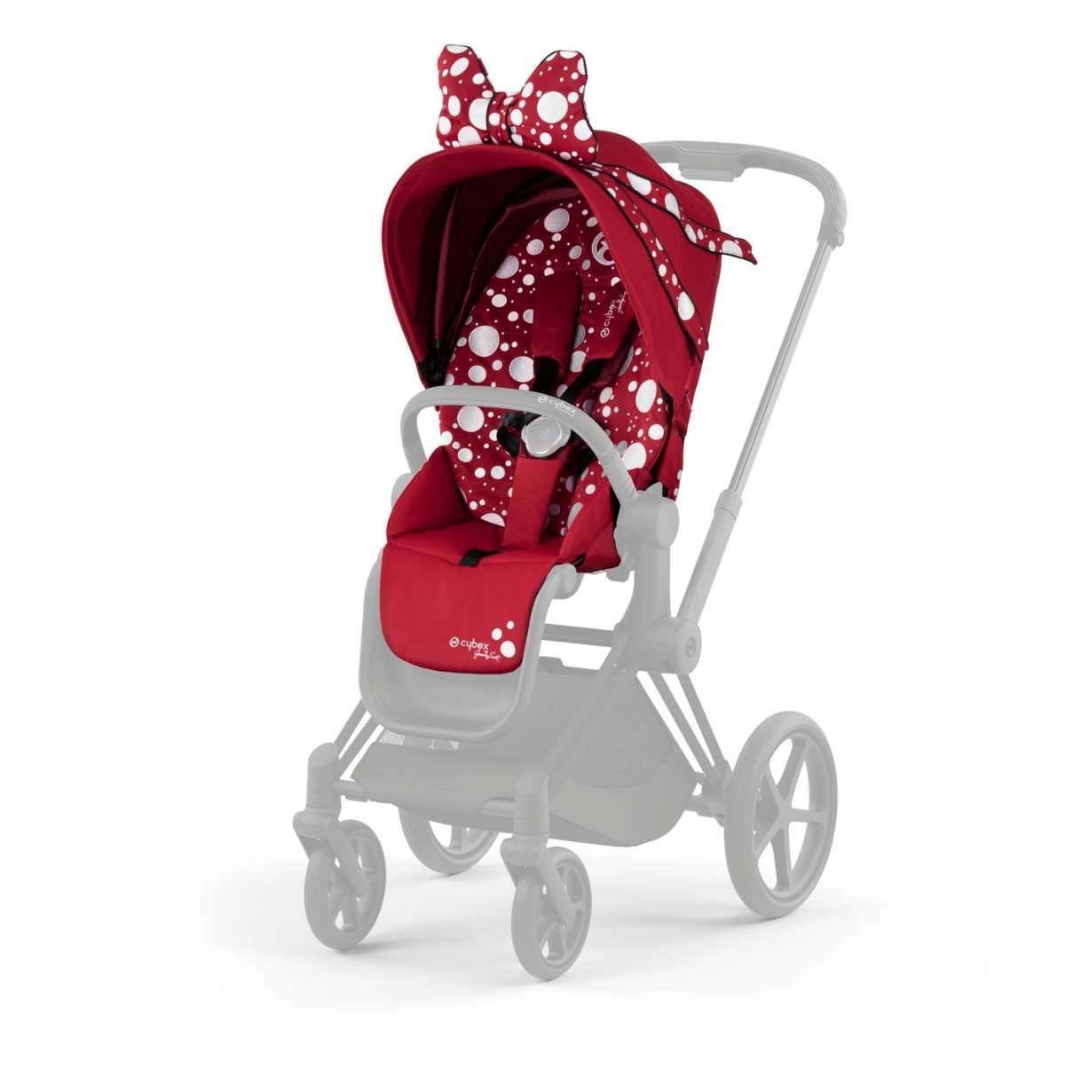 НОВА! Тапицерия Cybex Priam 4 Jeremy Scott Petticoat Red