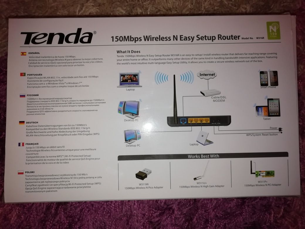 Router wireless Tenda