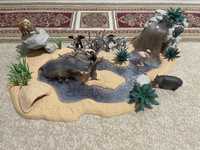 Set Schleich Wildlife cascada animale