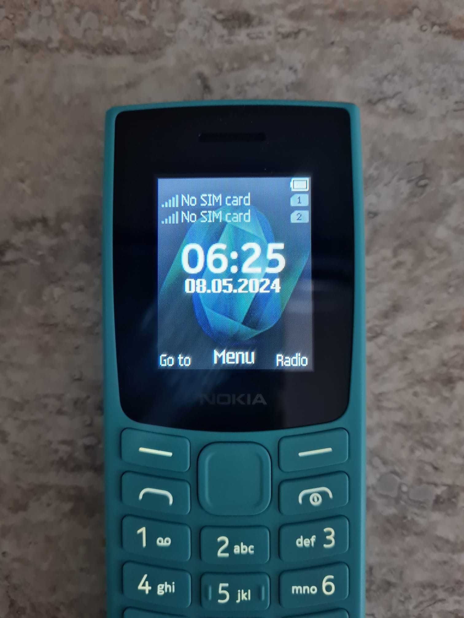 Telefon mobil Nokia 105 (2023), Dual SIM, Cyan