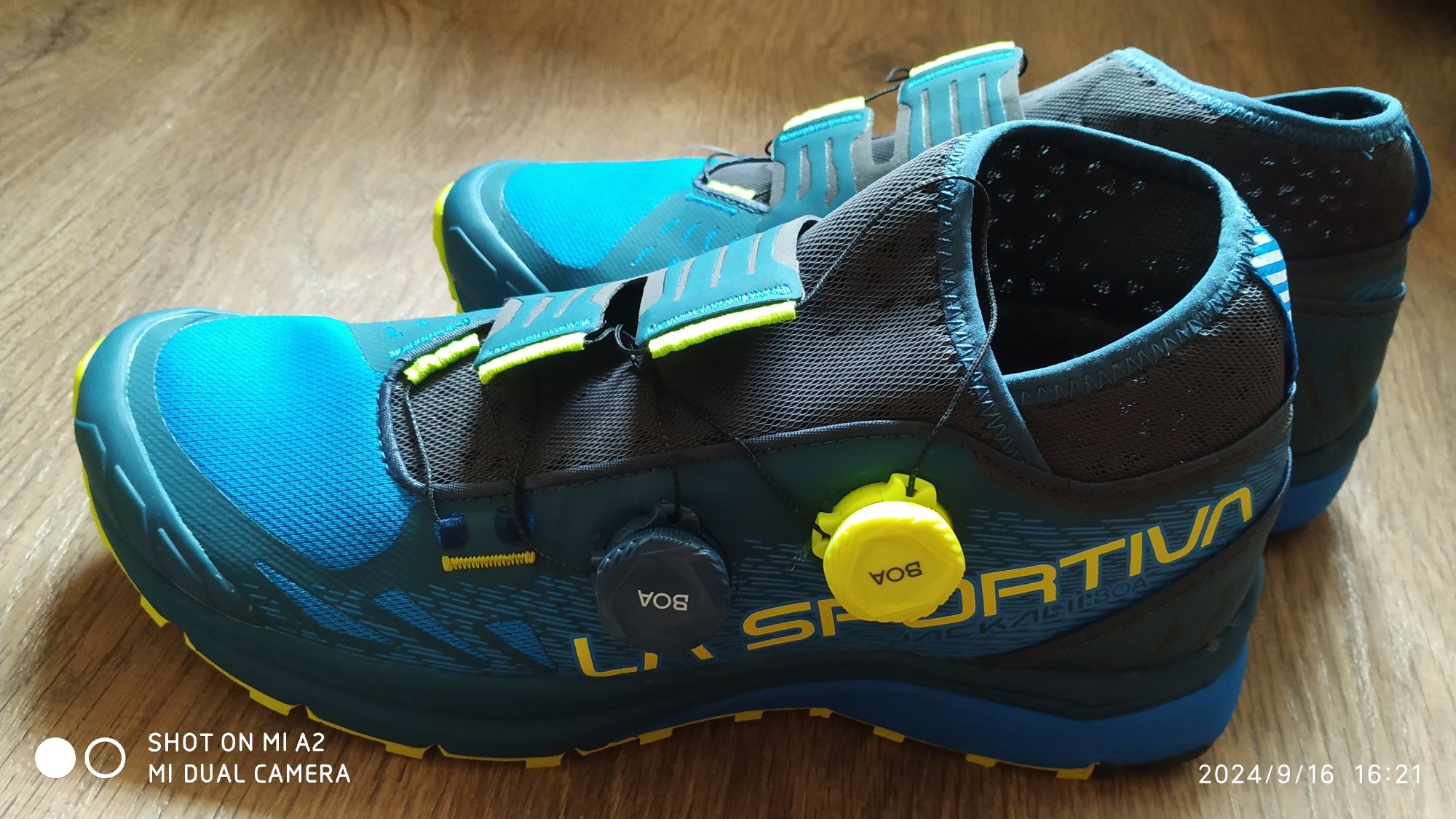 La Sportiva Jackal 2 Boa Storm Blue/Lime Punch 44,5