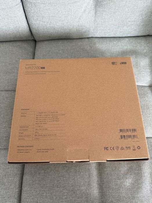 Router wireless Synology Mesh Router MR2200ac Quad Core 717MHz, WAN