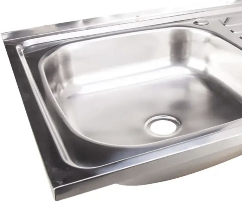 Chiuveta bucatarie inox, 80 x 50 cm, DREAPTA.
