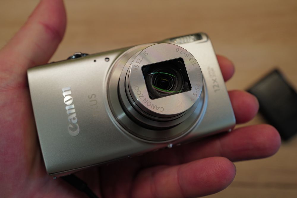 Aparat foto Canon ixus 285 HS digital WiFi transfer TOP instagram