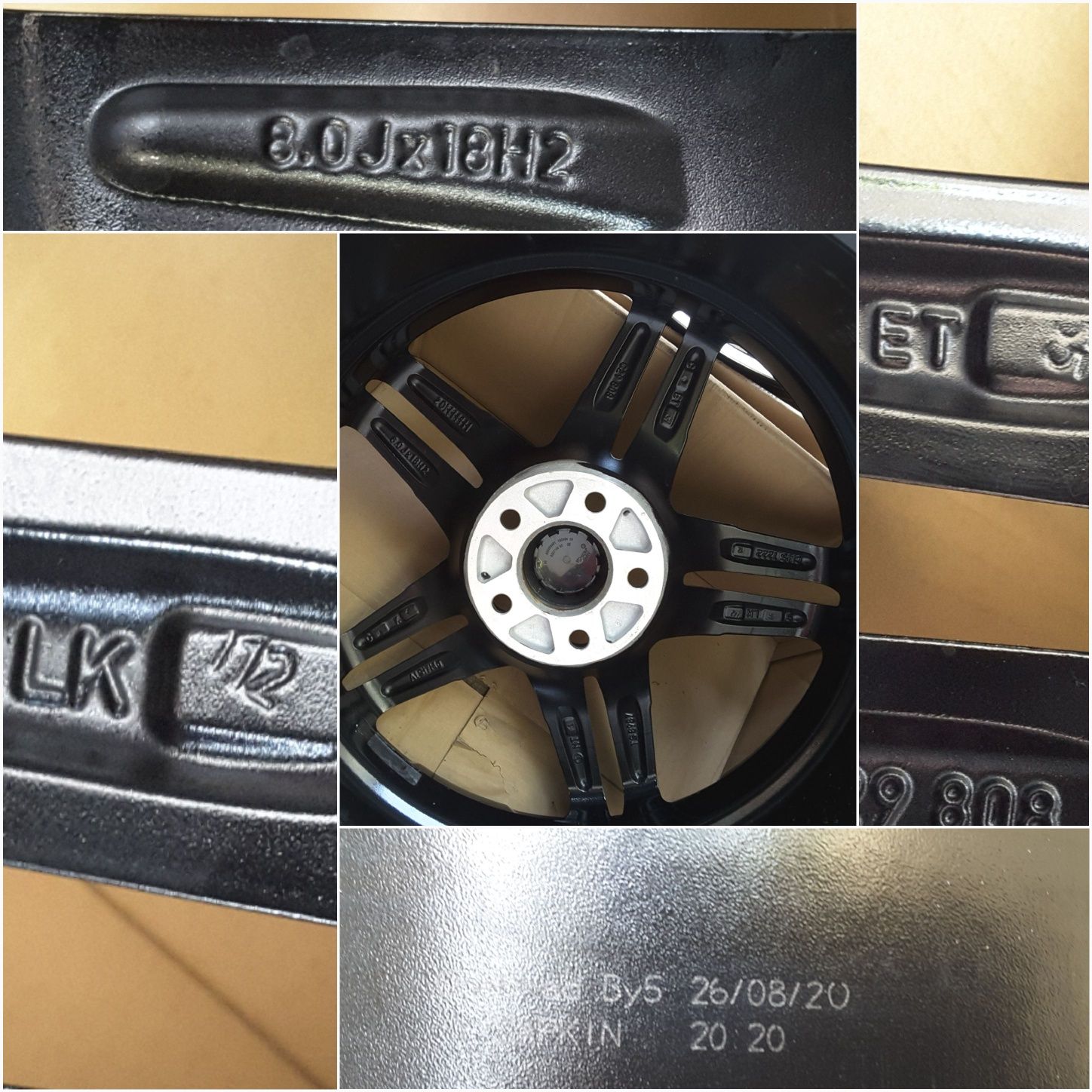 jante aliaj 18; 5x112; Mercedes V class, Vito w447,  ML