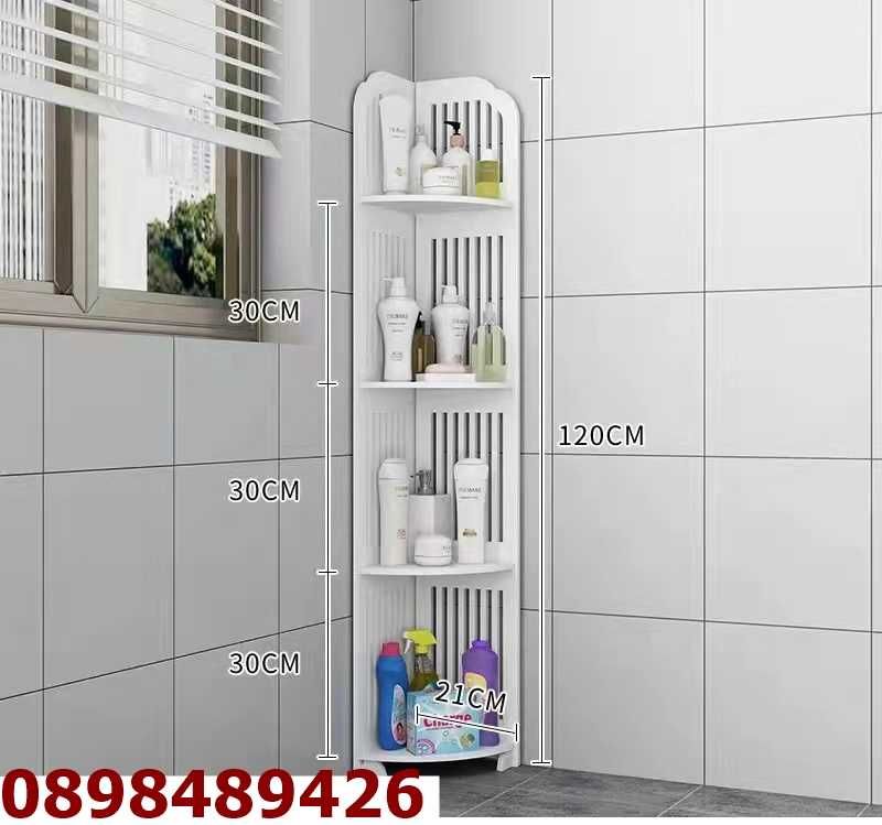 Ъглов шкаф за баня, хол или кухня  (водоустойчив)