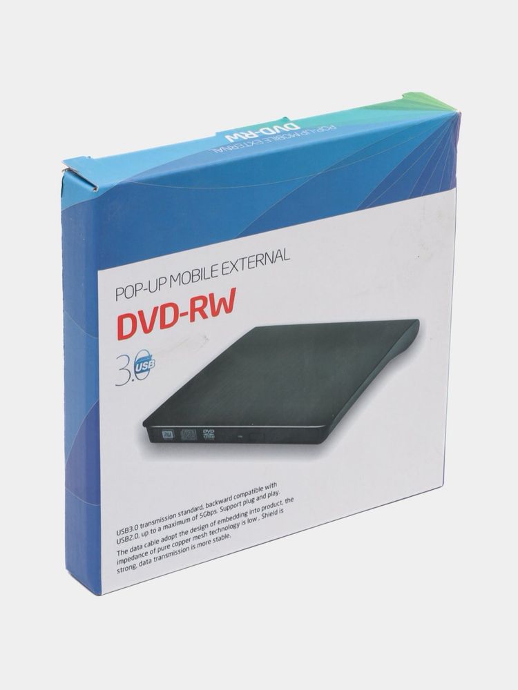 Новый USB 3.0 внешний DVD-RW/ CD-RW Гарантия есть! Доставка есть!
