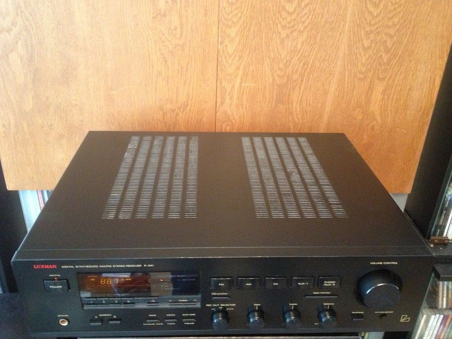 Amplificator/Tuner Stereo LUXMAN R-341 - Impecabil/Vintage/Japan