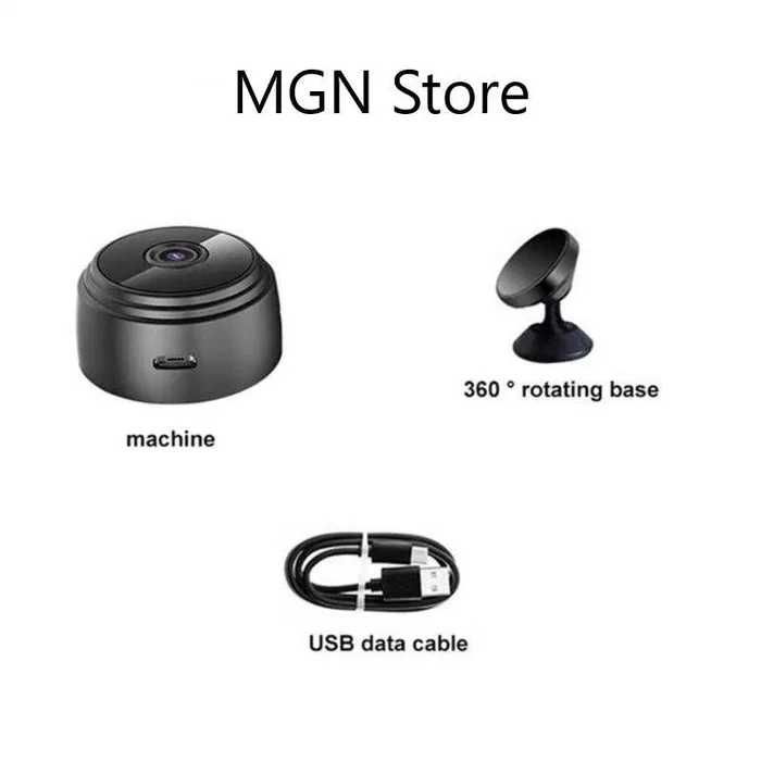 Mini camera video supraveghere A9 IP WiFi FullHD 45 lei