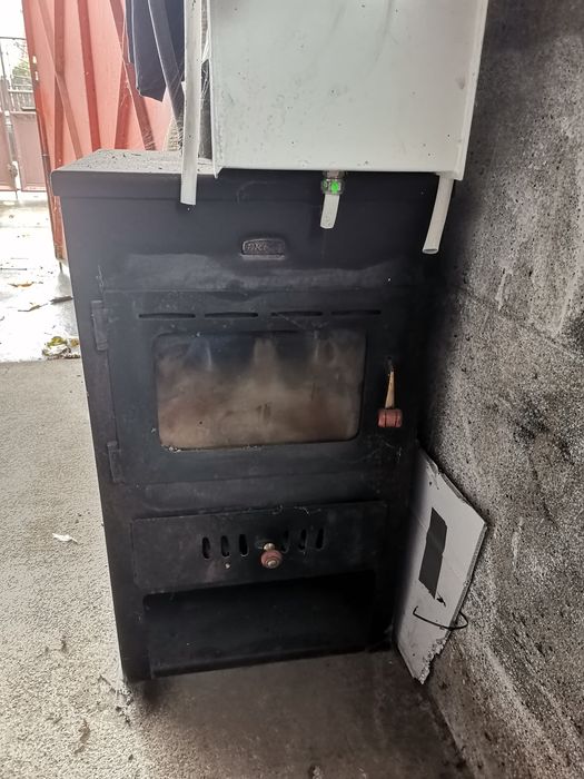 Печка с водна риза 20 кв. + разширителен съд