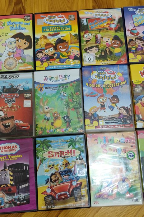 DVD диски мультфильмы 19 штук