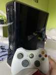Xbox 360 Slim Negru | 250GB HDD | Controller + Cabluri | Funcțional