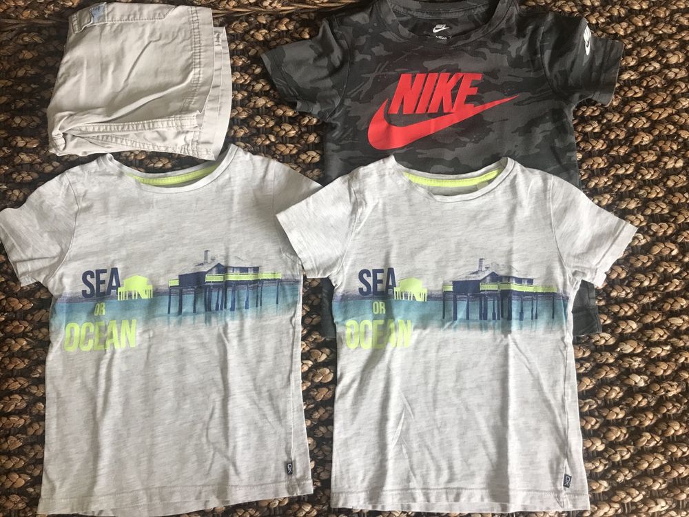 Сет панталонки Levi’s, тениска Nike, 2 тениски Okaidi