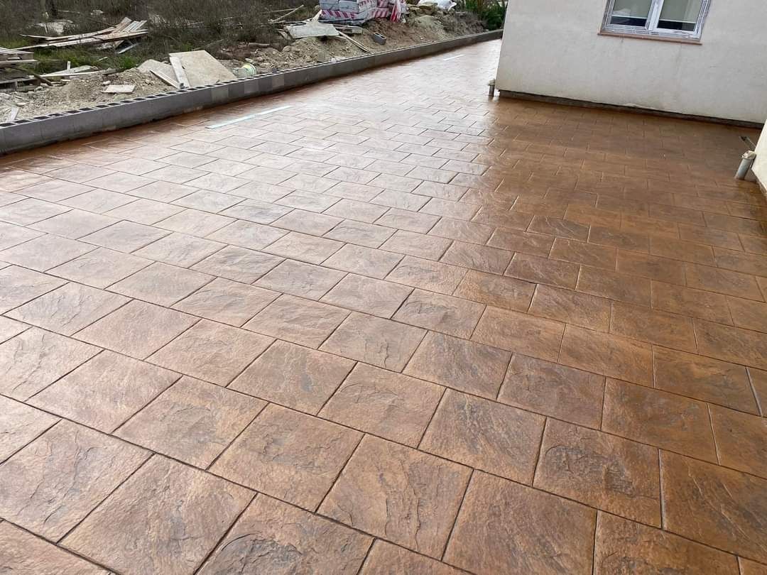Beton amprentat ,10% reducere luna aceasta.