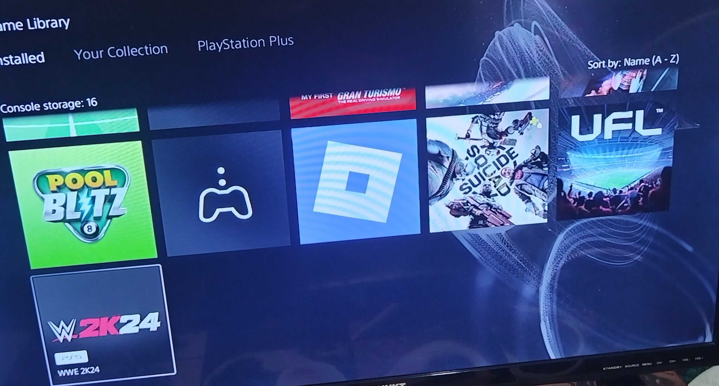 PS5 Digital + 15 игри, FC акаунт, гаранция, кутия оригинален джойстик