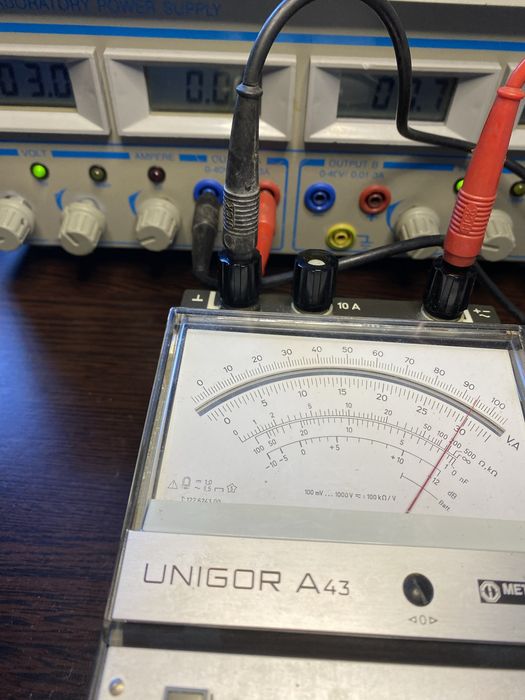 Unigor A43 Impedanta 100kohm pe volt